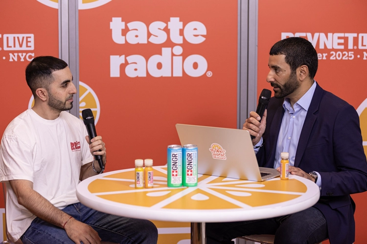 A Taste Radio episode being recorded in the studio