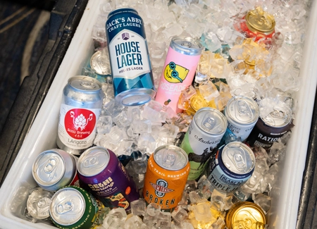 A brand activation on the Brewbound Live event floor