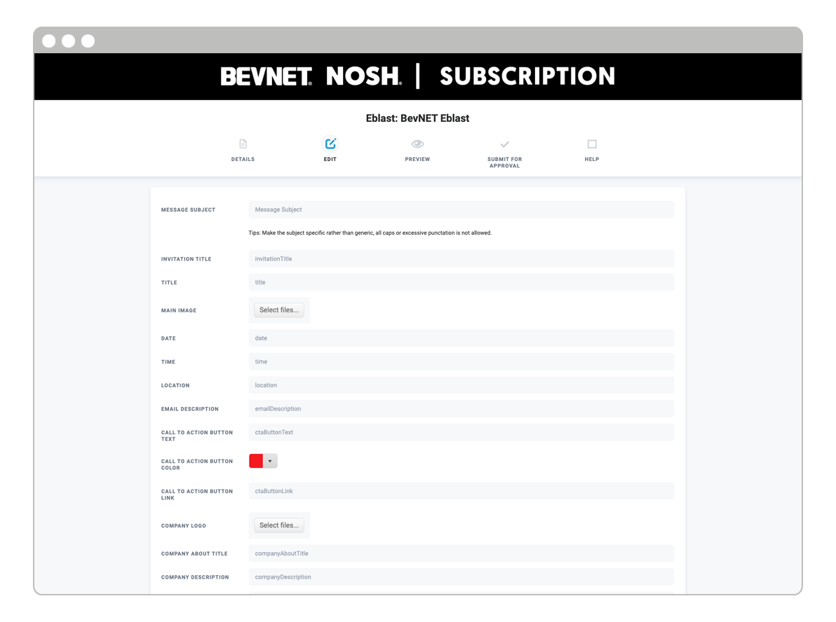 The BevNET dedicated email portal