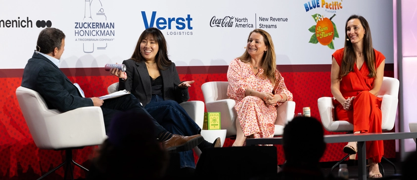 Founders and brand leaders in the audience at BevNET Live